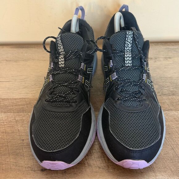 Asics Womens Gel Venture 8 1012A706 Black Running Shoes Sneakers Size 10.5 Wide - Picture 4 of 8